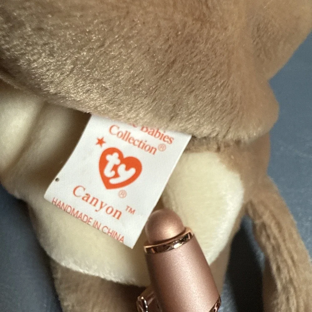 TY Original‎ Beanie Babies Lot Of 5 -Cubbie'93 Roam Canyon '98 Sly '96 Spurs '08